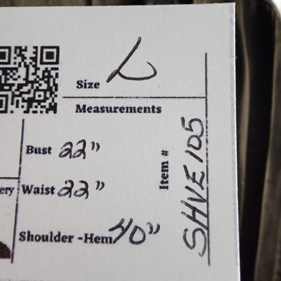 My Soul Brown V-Neck Shirt Dress Size L - Picture 9 of 9